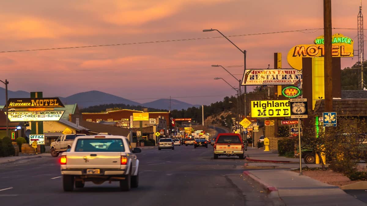 Williams, pueblo de Arizona. Foto: Philippe Reichert
