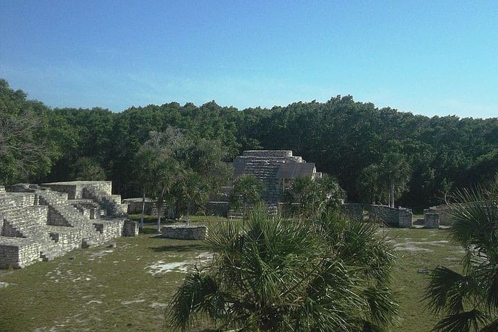 Zona arqueológica maya Xcambó, lo primero de la cultura maya. Yucatán. Imagen. Inri