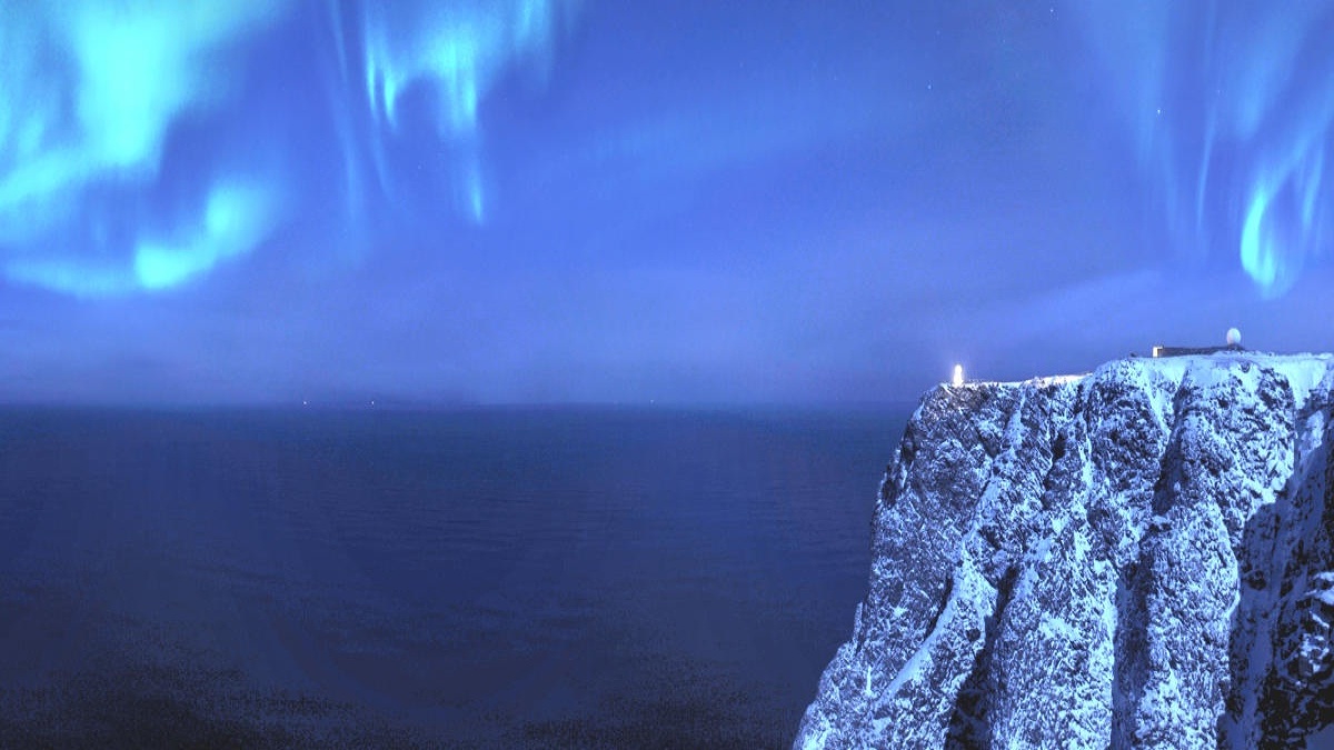 Cabo Norte, Noruega, auroras boreales. Foto: Visit Normay