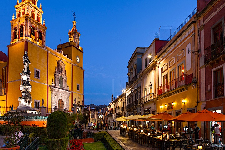 ¡Qué bello es el Centro Histórico de Guanajuato! Foto: Zona Turística