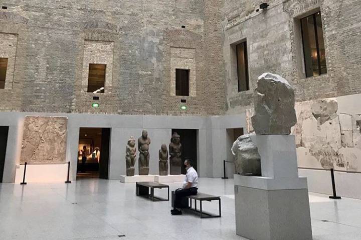 Interior del Museo Nuevo de Berlín. Foto: lulabyme