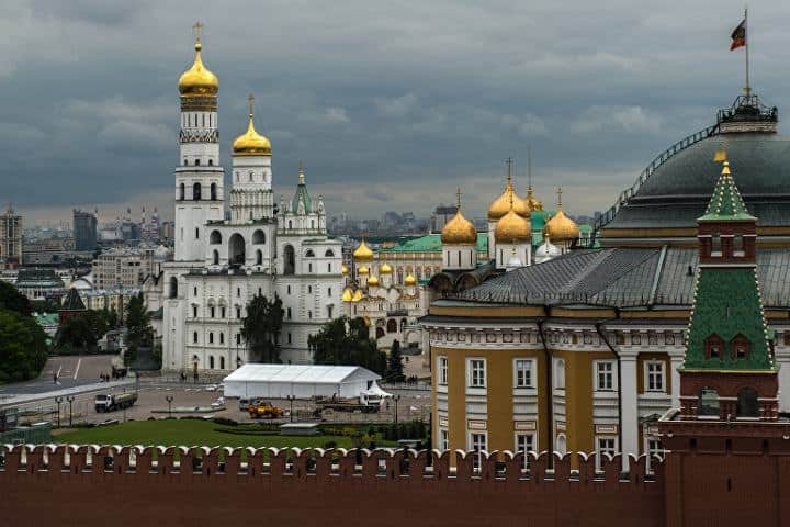 Kremlin de Moscú Foto: Sputnik
