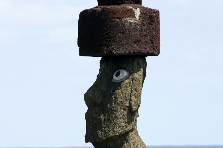 Moai con ojos Foto_Portal viajero