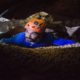 Persona en la cueva de las canicas Foto: Jungla Experience Turismo
