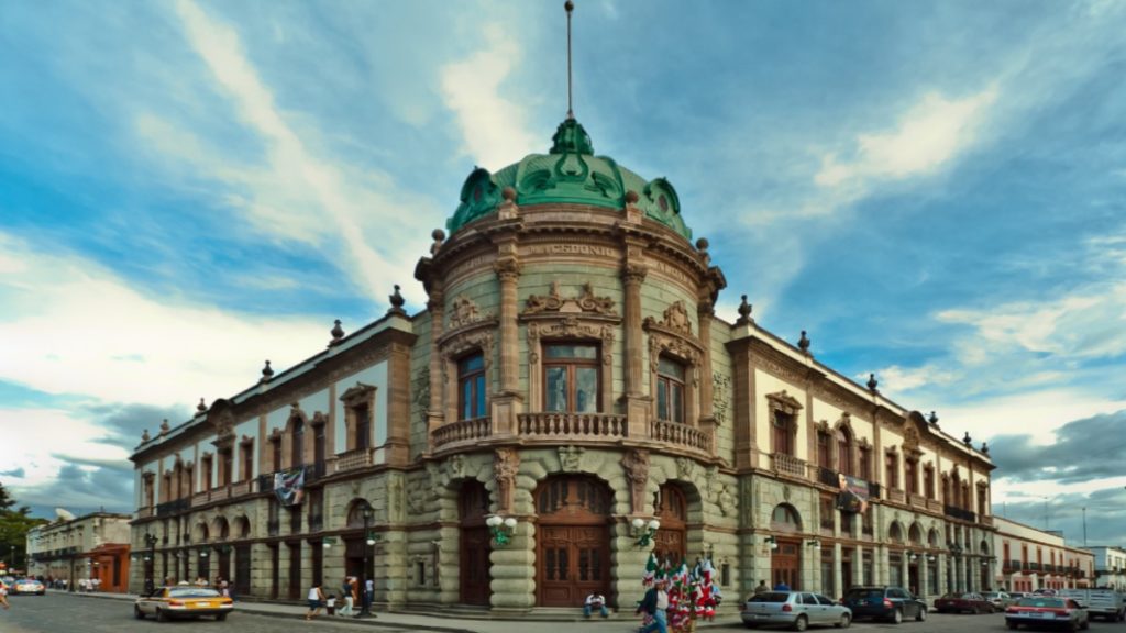 Teatro Macedonio Alcalá, Oaxaca. Foto: Raúl Calderón
