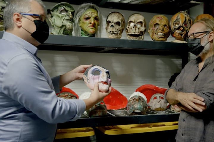 Máscaras del Puppet Theater Universal Studios Orlando. Foto: Archivo