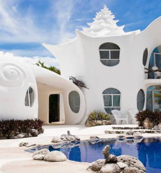 Casa Caracol de Isla Mujeres. Foto: Grazia