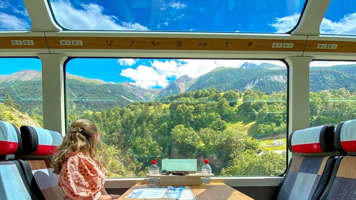 Portada. Glacier Express en Suiza. Imagen: little_pinkmacaron