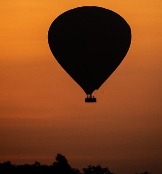 Vuelo en globo por el Parque Natural de Masai Mara en Kenia Africa Foto: manuelnaegelefoto