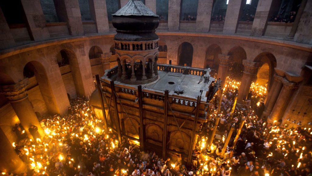 Iglesia Santo Sepulcro, Jerusalén. Foto: Código Espagueti