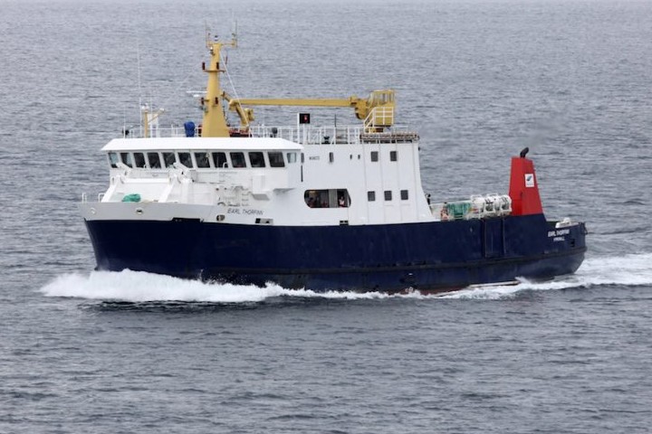 El ferry también es un medio de transporte en el lugar. Foto: The Orcadian