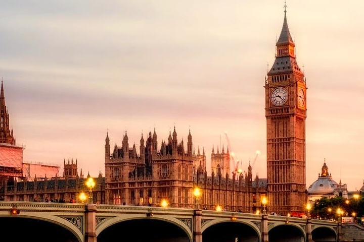 Big Ben, Inglaterra. Foto: Pixabay