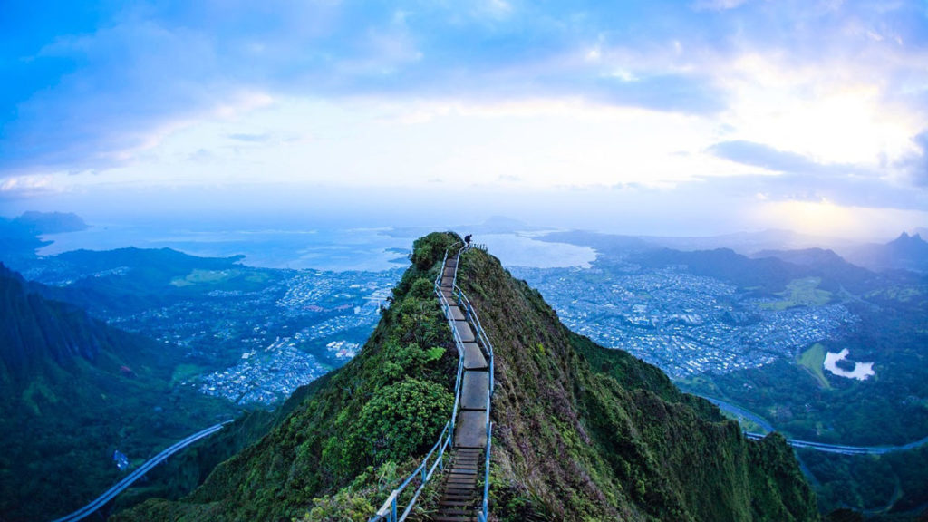 Haiku Stairs, Hawái. Foto: Claudio Miranda Diaz | Flickr
