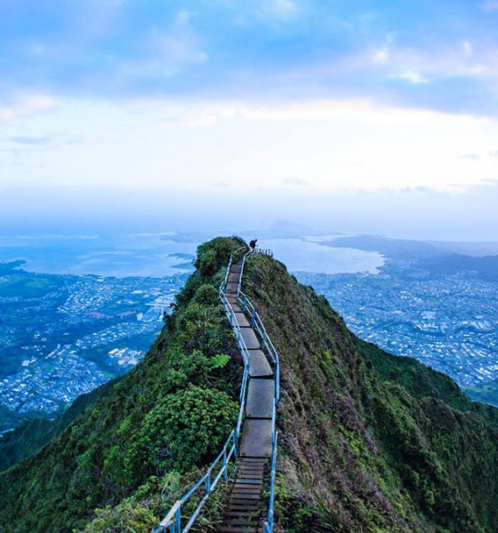 Haiku Stairs, Hawái. Foto: Claudio Miranda Diaz | Flickr