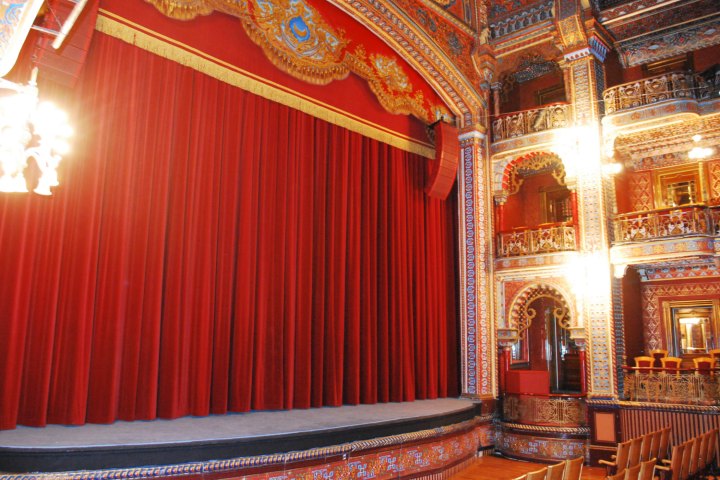Interior del Teatro Juárez. Foto: Sitio Web