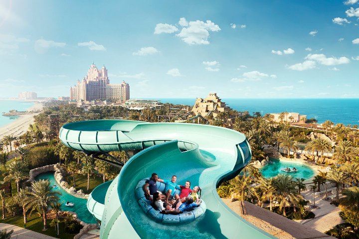 Parque Aquaventure de Dubái. Foto: PA-Community