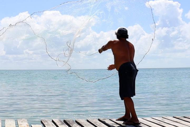 Pescadores y lancheros - Imagen turismo Chetumal