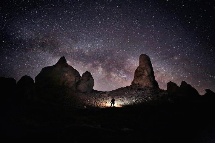 Observación de estrellas. Foto: JT ASTK