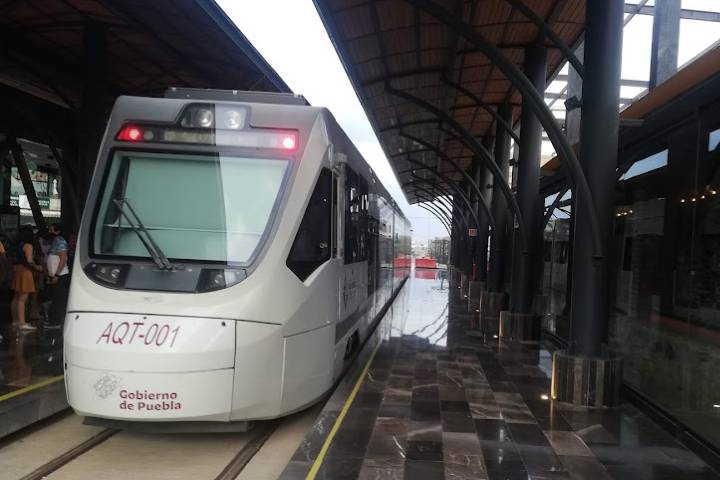 Tren turístico Puebla – Cholula – Foto Luis Juárez J.