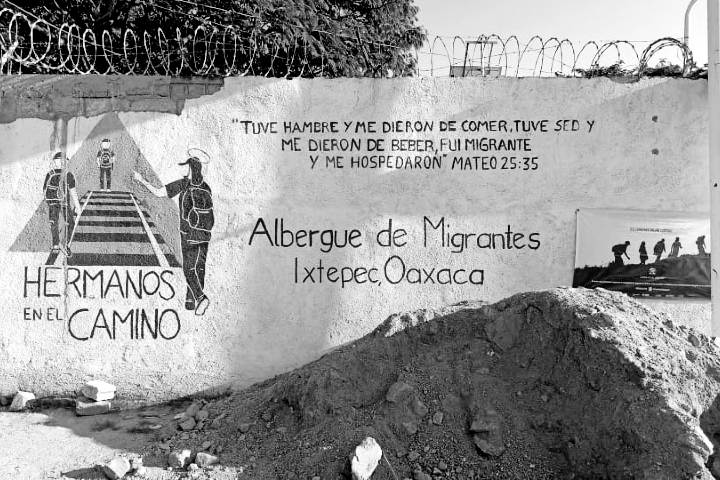 Albergue mihgrante Ixtepec - Foto Luis Juárez J.