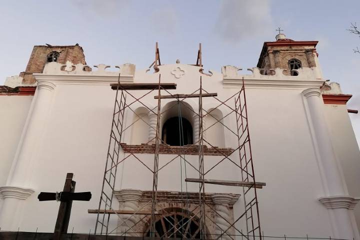 Parroquia de San Jerónimo Doctor Ixtepec - Foto Luis Juárez J