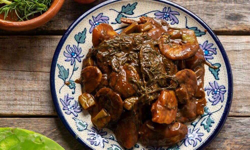 Romertios Especial cenas navideñas: Romeritos con mole y camarones | El Souvenir