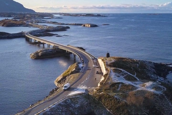 Carretera del Atlántico. Foto: VisitNorway