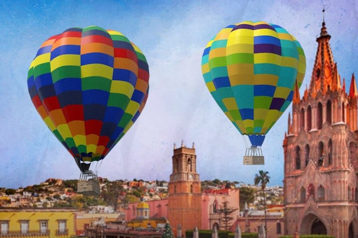viaje en globo por San Miguel Allende