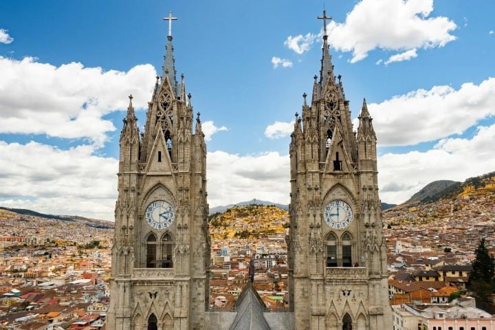 Iglesia en Quito Ecuador. Foto: Web