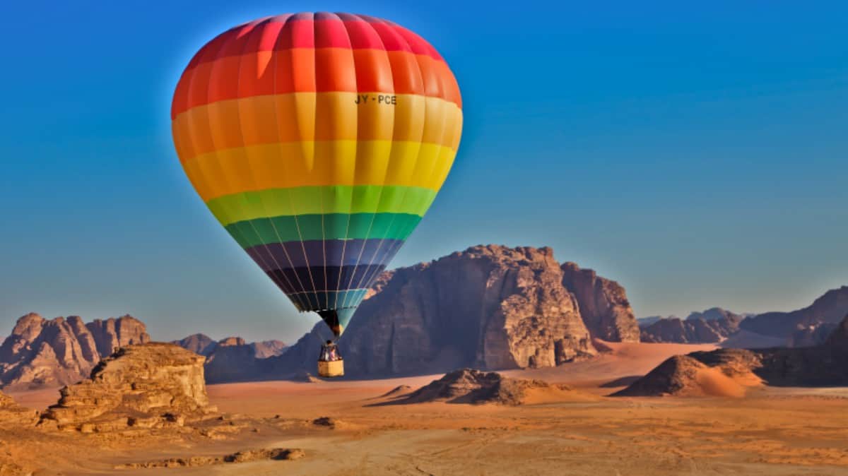 PORTADA. Vuelo en Globo por Wadi Rum