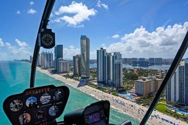 Helicóptero Miami. Foto: Viator
