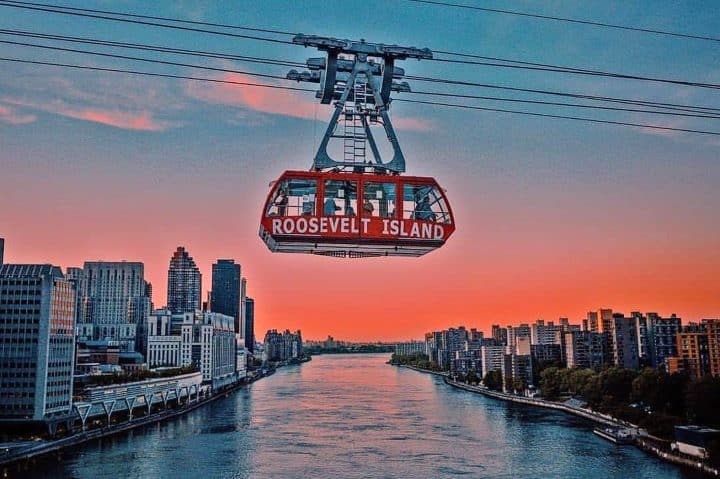Teleférico Roosevelt Island. Foto: Facebook