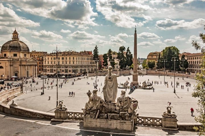 Plazas de Roma, Popolo. Foto: Web