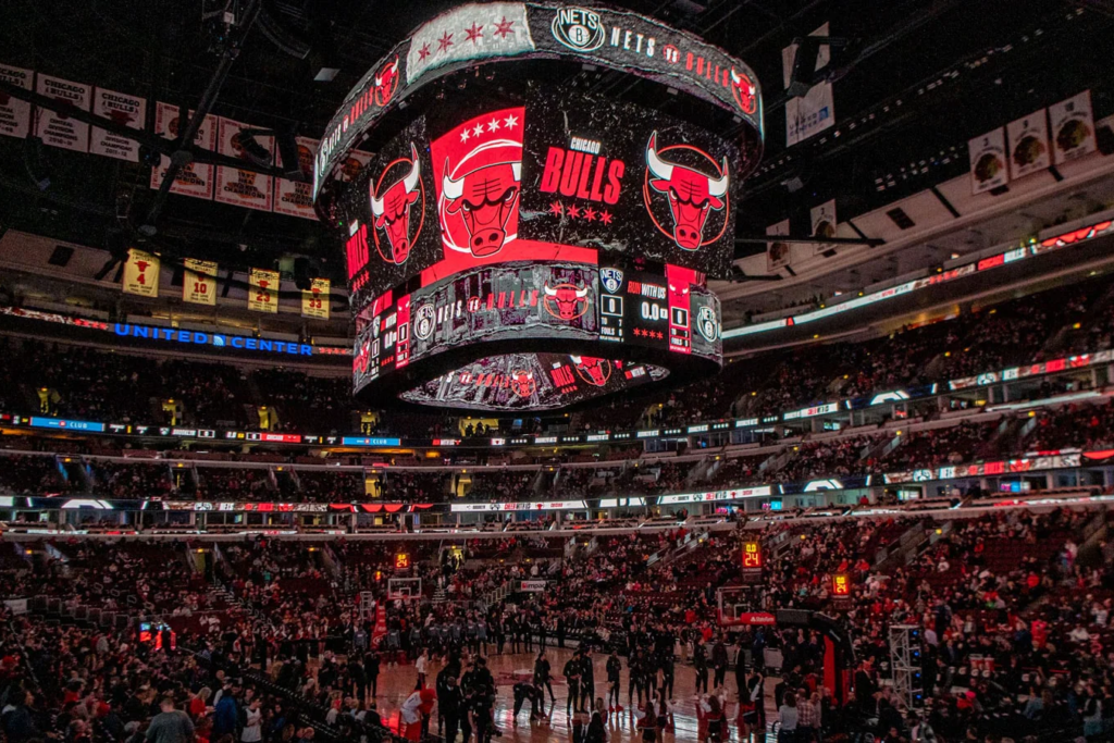 Estadios Illinois: Chicago Bulls. Foto: NBA