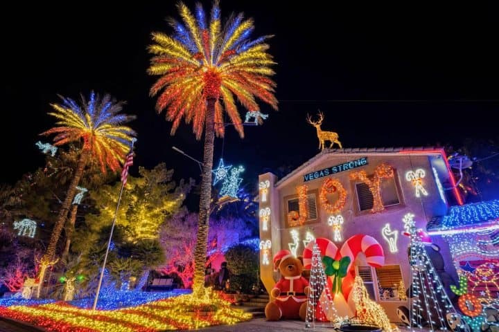 Navidad en Las Vegas. Foto-Web