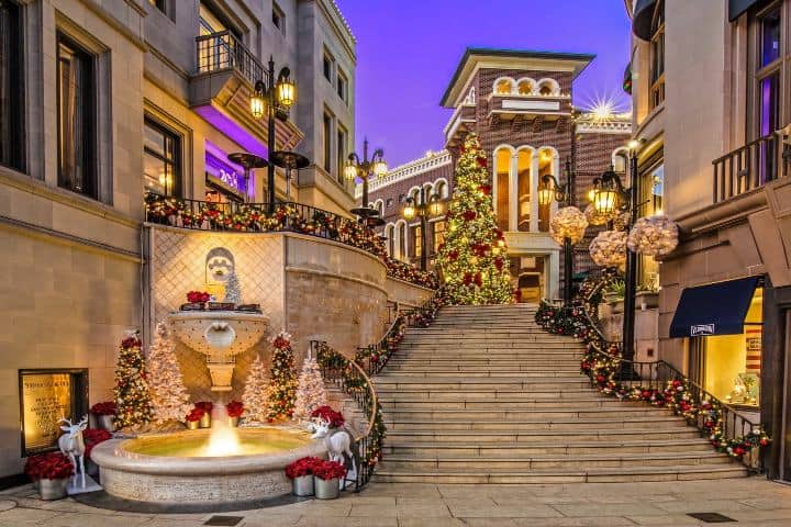 Navidad en Beverly Hills. Foto-Web