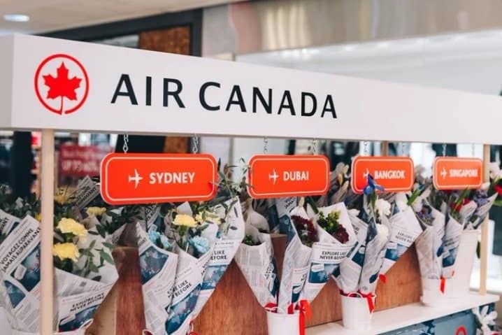 Air Canadá Servicio. Foto-Web