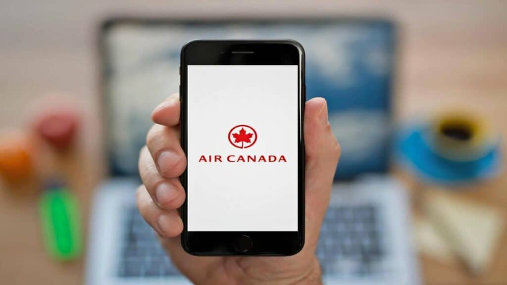 PORTADA App de Air Canadá