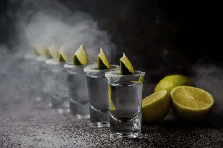 6. Shots de tequila blanco. Foto - Vinopremier