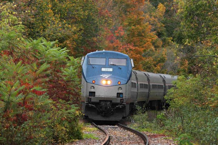 6. Tren en la ruta Amtrak Vermonter. Foto - Travel + Leisure