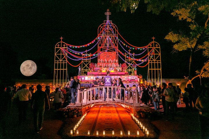 6. El Gran Altar en Calaverandia. Foto - Nota de prensa Guadalajara Guadalajara