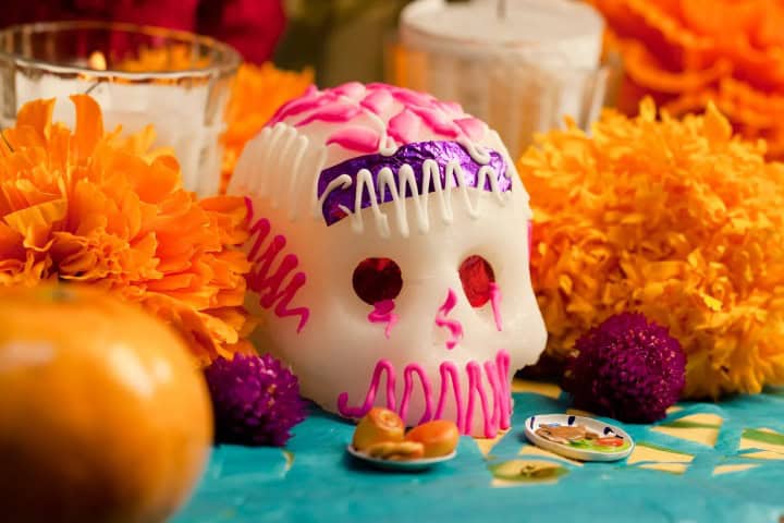 1. Calavera de azúcar. Foto - Architectural Digest México