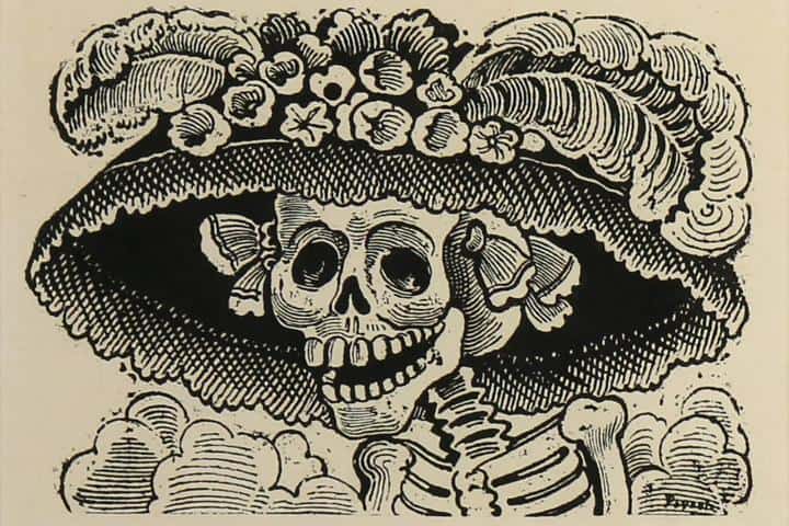 1. La Catrina de Posada. Foto - Víctor Dzul