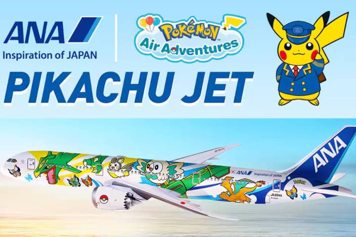 2. Pikachu Jet NH. Foto - ANA