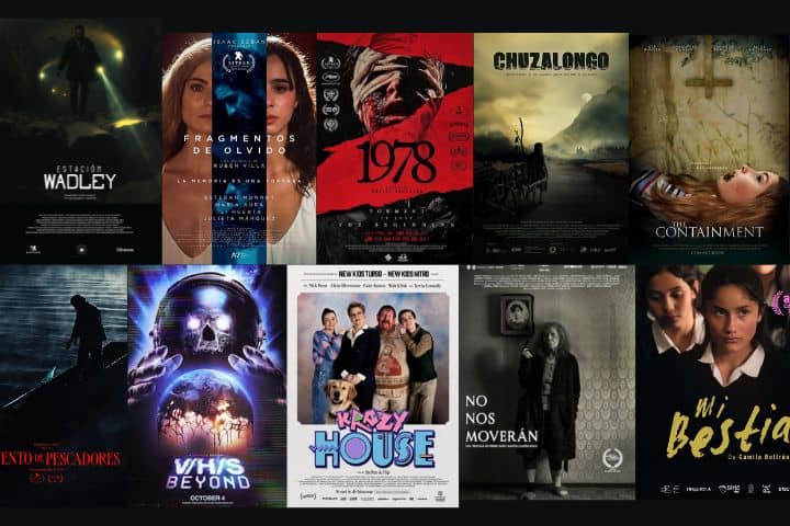 3. Algunas películas de su cartelera. Foto - IMDb, Semana.com, ¿te gusta mucho el cine? (blogspot), Filmaffinity, aBaNDoMoVieZ y Macabro 2024)