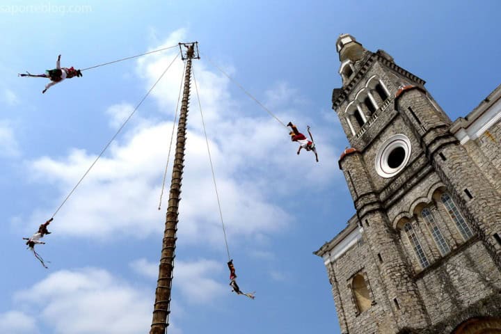 5. Voladores de Cuetzalan. Foto - Blog de Viajes