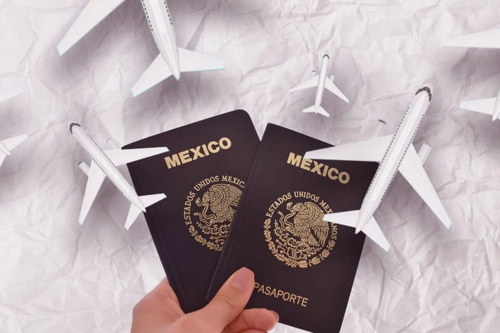 1. Pasaporte mexicano. Foto - Infobae