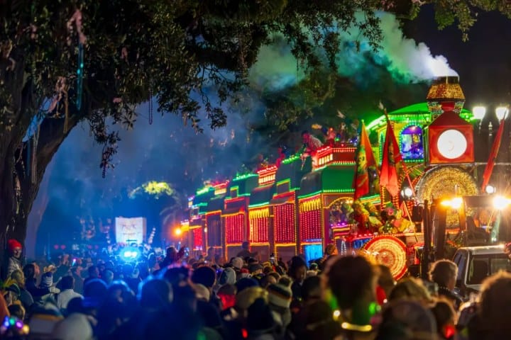 1. Temporada de carnavales en New Orleans. Foto - San Diego Union-Tribune