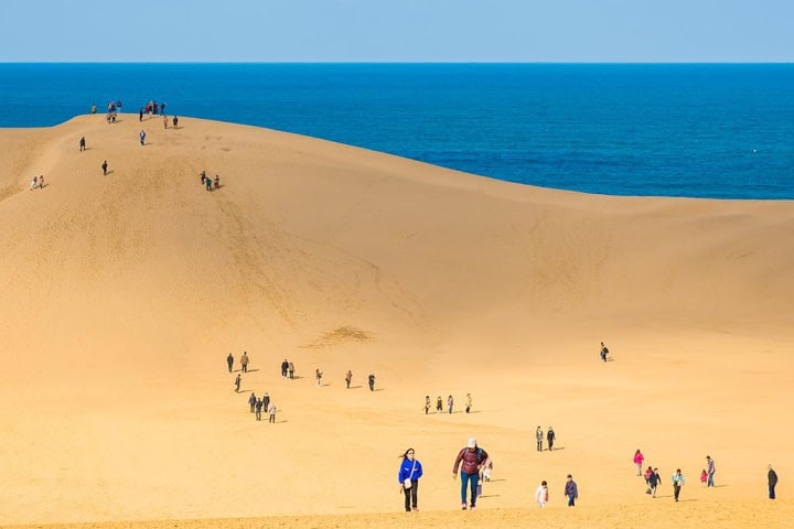 2. Dunas de arena en Tottori. Foto - Destination Japon