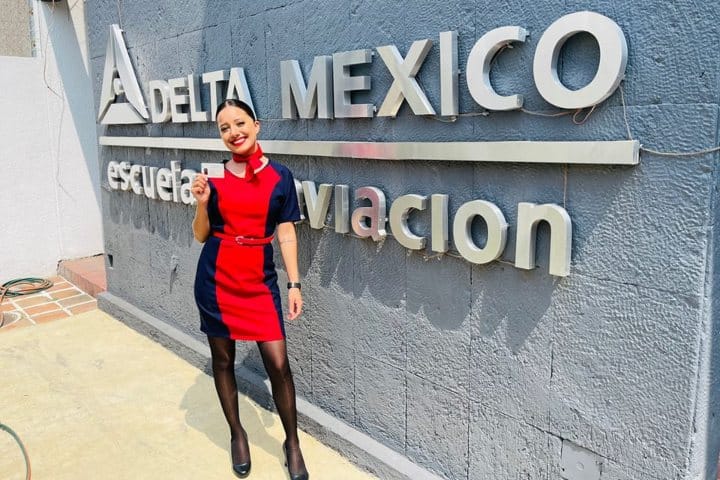 2. Escuela de aviación de Delta en Guadalajara. Foto - Delta México escuela de aviación Guadalajara (Facebook)